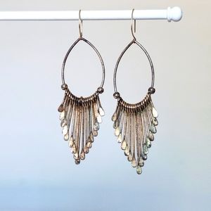 Bohemian Bronze Patina Earrings